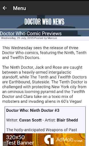NITAS - Doctor Who News 2