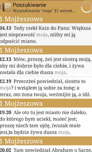 Polska Biblia app 3