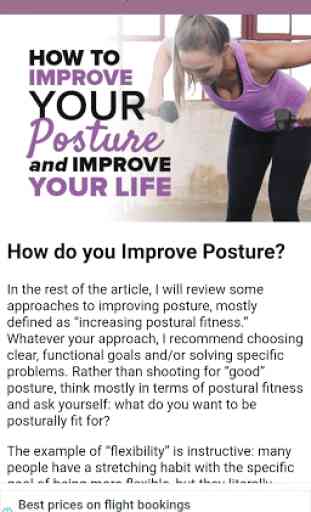 Posture Correction Exercise 2