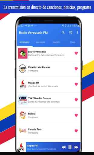 Radio Venezuela FM + AM + Radios du Venezuela 1
