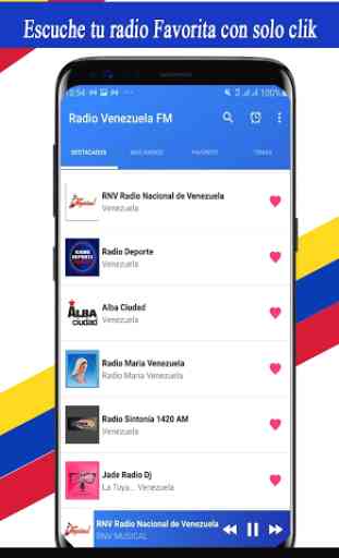 Radio Venezuela FM + AM + Radios du Venezuela 3