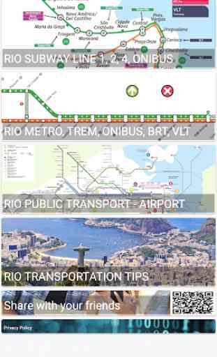 RIO DE JANEIRO METRO BUS BRT VLT 1
