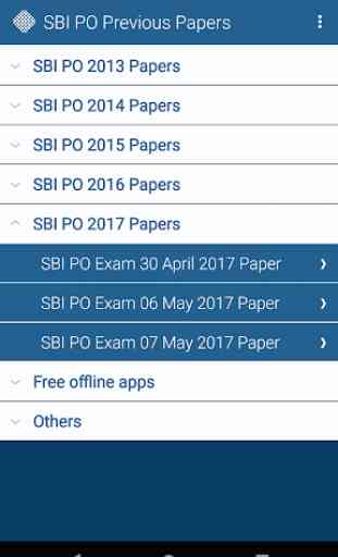 SBI PO Exam Previous Papers 1