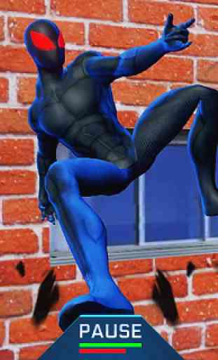 Super-héros Corde de fer Ninja bataille Spider 1
