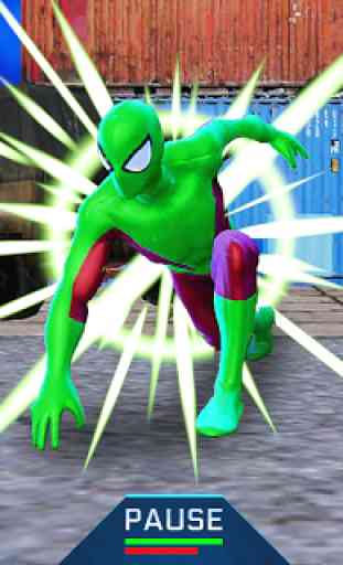 Super-héros Corde de fer Ninja bataille Spider 2