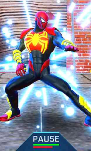 Super-héros Corde de fer Ninja bataille Spider 3