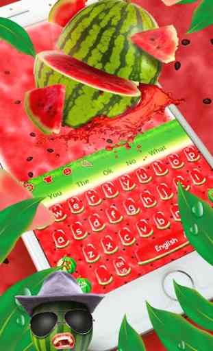 Sweet Watermelon Keyboard theme 3