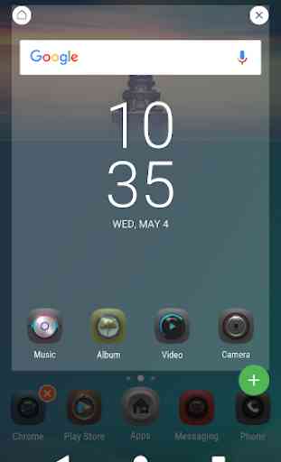 Tranquil Xperia Theme 4