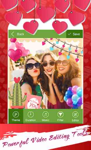 Valentine Video Maker With Music And Photo 3