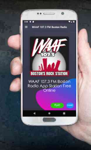 WAAF 107.3 FM Boston Radio App Station Free Online 1