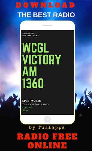 WCGL Victory AM 1360 WCGL ONLINE FREE APP RADIO 1