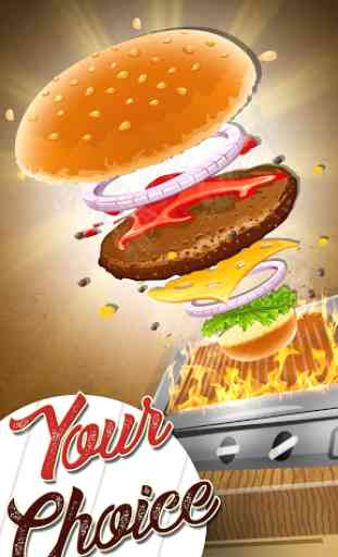 Yummy Burger Shop: jeux de Food Maker équitable 2