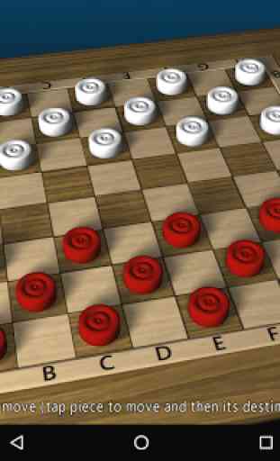 3D Checkers Game 4