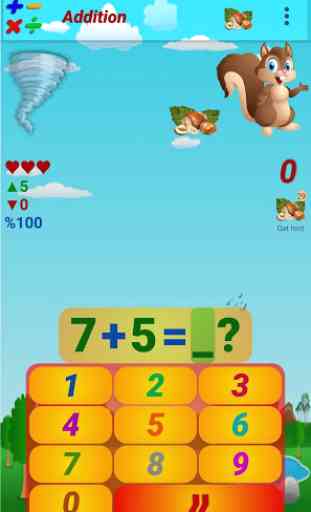 4 Operations Math Game 2