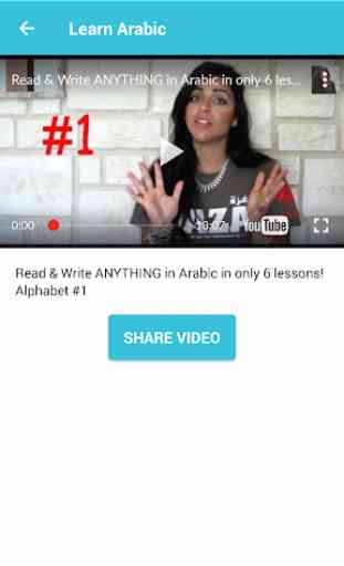 Apprendre l'arabe, alphabet lettres Cours gratuits 4