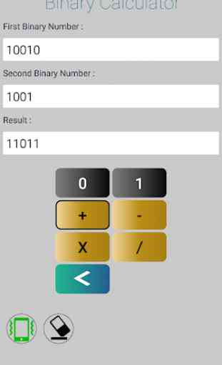 Calculer des nombres binaires 1