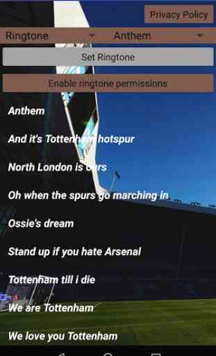 Chorus of Tottenham Fans 1