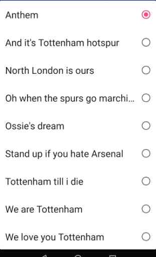 Chorus of Tottenham Fans 2