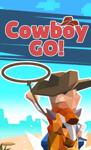 Cowboy GO! - Catch Giant Animals 2