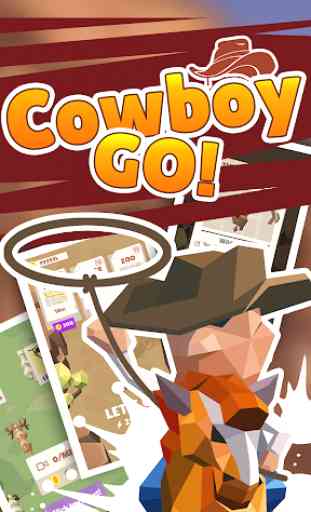 Cowboy GO! - Catch Giant Animals 3
