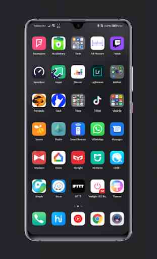 Dark EMUI 10 theme for Huawei/Honor 3