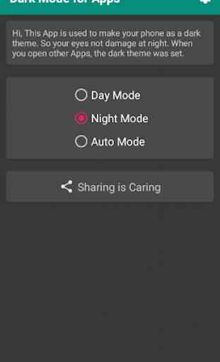 Dark Mode for Apps & Phone UI | Night Mode 2