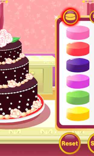 décoration de gâteaux de mariage - jeux pâtissier 1