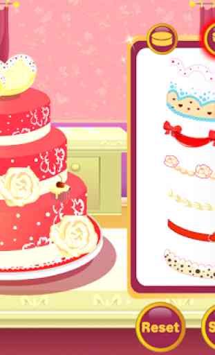 décoration de gâteaux de mariage - jeux pâtissier 2