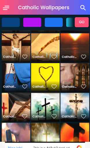 Fond d'écran catholique: Fond d'écran des Saints 3