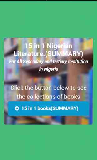 FREE 15 IN 1 NIGERIAN LITERATURE (SUMMARY) 1