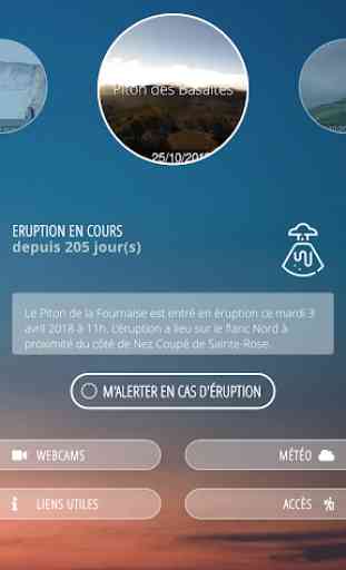 Info Éruption 974 - Alertes volcan Réunion 1