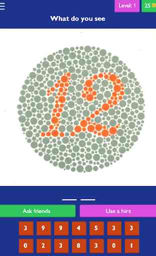 Ishihara: test de daltonisme complet 1