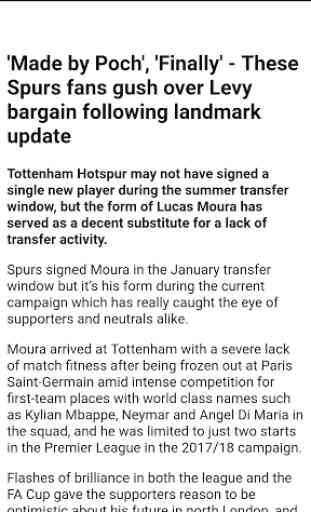 Latest Tottenham Hotspur News 4