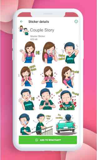 Love Couple WAStickers - Love Stickers 2019 3