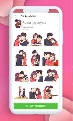 Love Couple WAStickers - Love Stickers 2019 4