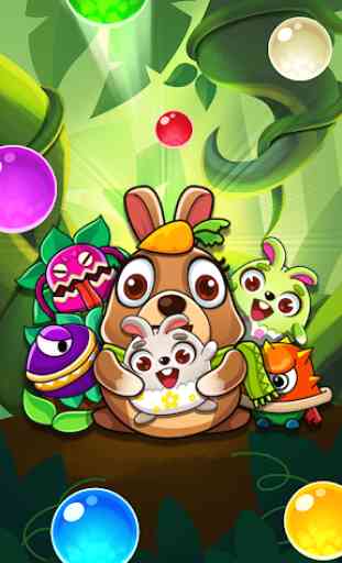 Meilleur bulle tireur jeux  - Rabbit bubble pop 1