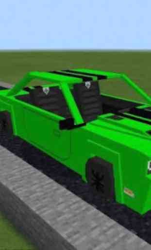 Mod Dodge Challenger SRT for MCPE 1