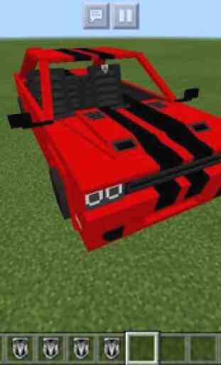 Mod Dodge Challenger SRT for MCPE 2