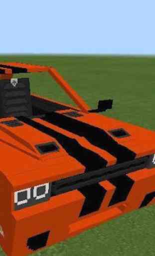 Mod Dodge Challenger SRT for MCPE 4