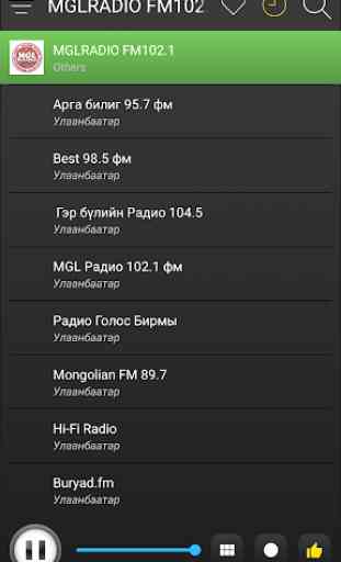 Mongolia Radio Stations Online - Mongolia FM AM 4