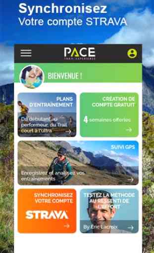 Pacetraining - L'application d'entraînement Trail 1