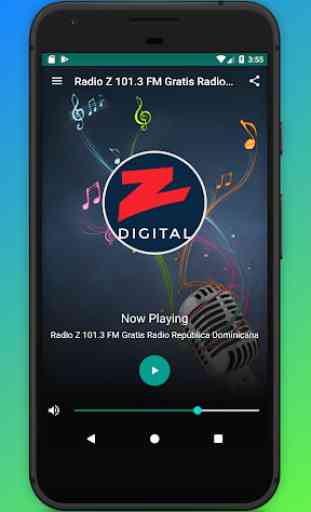 Radio Z 101.3 FM Gratis Radio República Dominicana 1