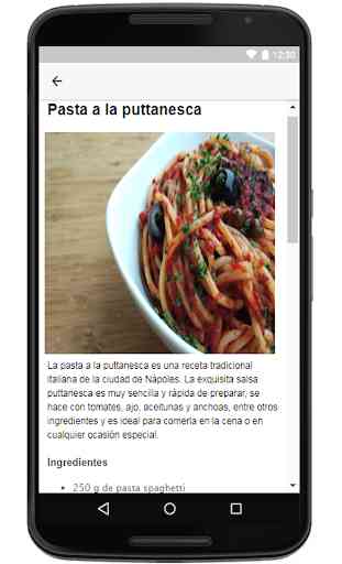 Recetas Italianas en Español de Cocina Gratis 2