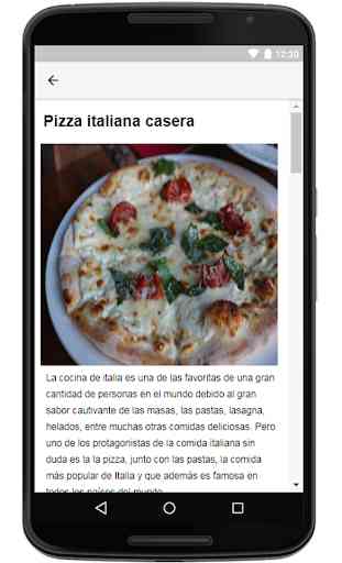 Recetas Italianas en Español de Cocina Gratis 3