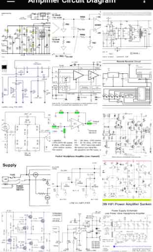 Schéma de circuit de l'amplificateur 3