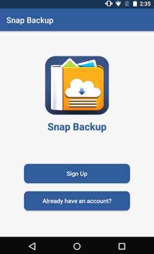 Snap Backup - Photo Storage App 2
