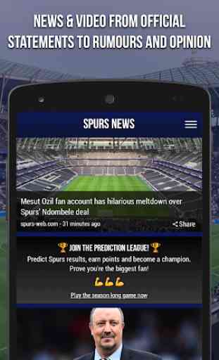 Spurs News - Fan App 1