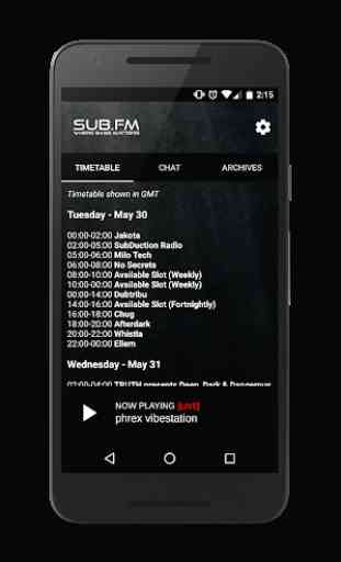 Sub FM - Official App 1