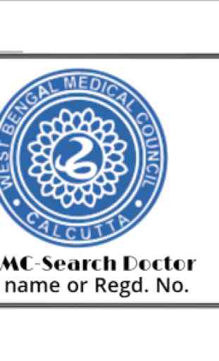 WBMC- doctor search by name or registration number 1