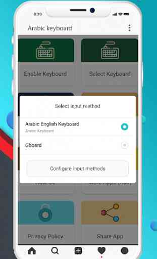 Arabic Keyboard 2019 - Arabic typing & Emoji 3